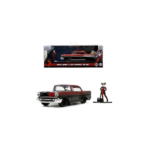 DC Comics - Harley Quinn 1957 Chevy Bel Air Diecast
Model (1/32)