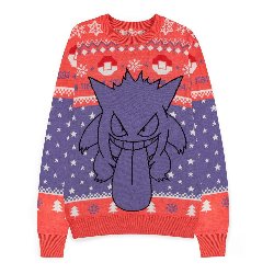 Pokemon - Gengar Red Ugly Christmas Sweater
(S)