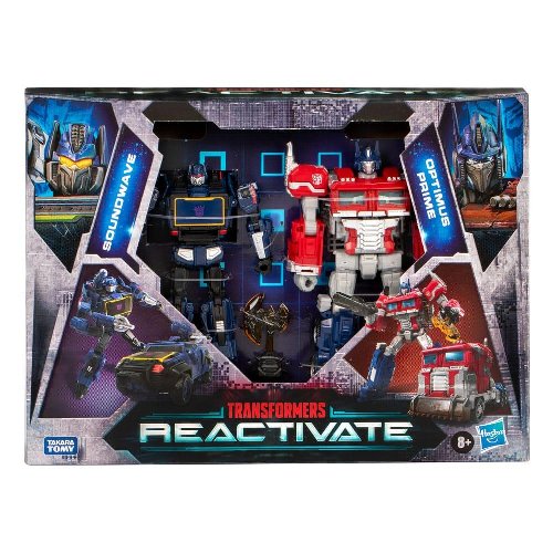 Transformers: Reactive - Optimus Prime & Soundwave
2-Pack Φιγούρες Δράσης (16cm)