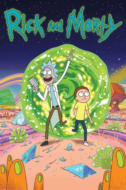 Rick & Morty - Portal Poster
(61x91cm)