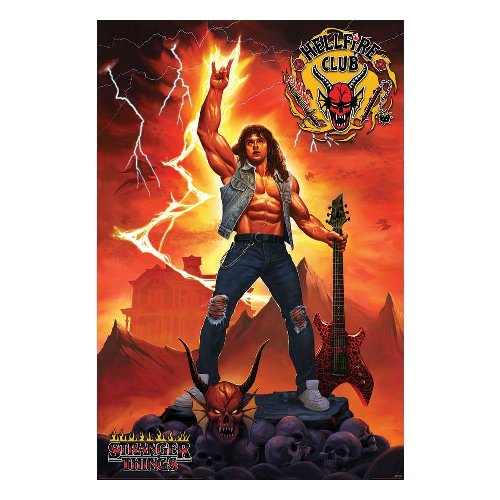 Stranger Things - Hellfire Club Rock God Poster
(61x91cm)