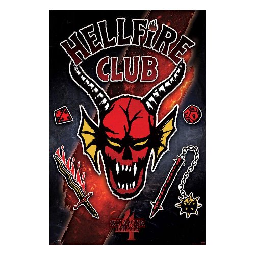 Stranger Things - Hellfire Club Αυθεντική Αφίσα
(61x91cm)