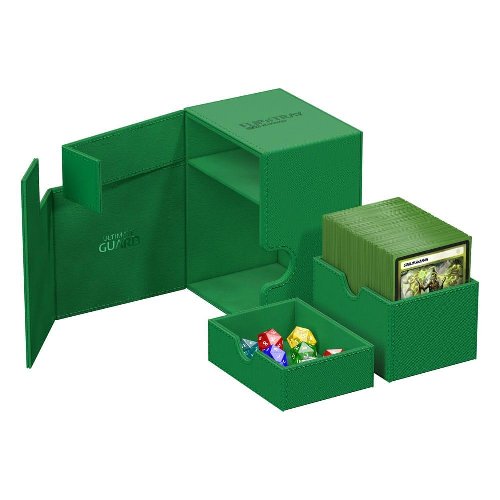Ultimate Guard Flip 'n' Tray 133+ Deck Box - XenoSkin
Green