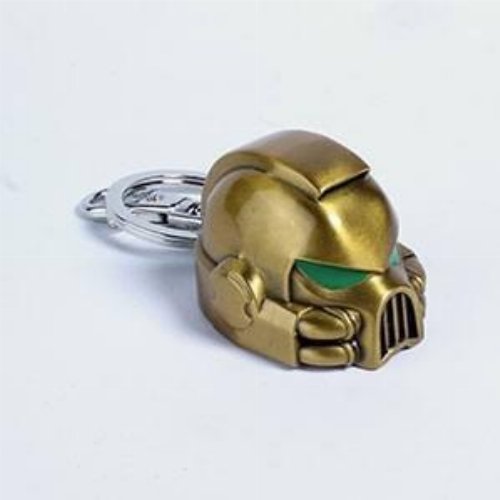 Warhammer 40000 - Space Marine MKVII Helmet Gold
Keychain