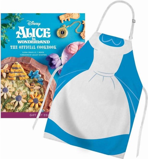 Disney - Alice in Wonderland Gift Set (Cookbook
& Apron)