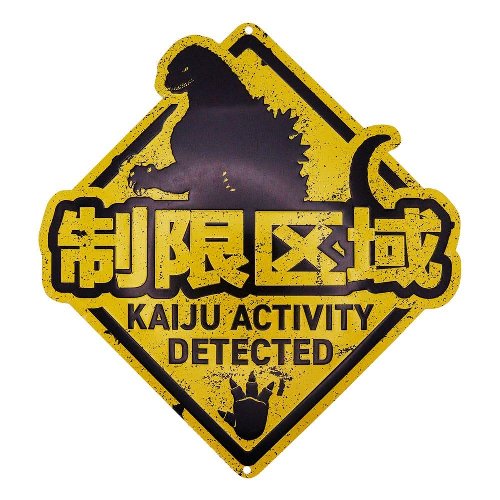 Godzilla - Kaiju Tin Sign