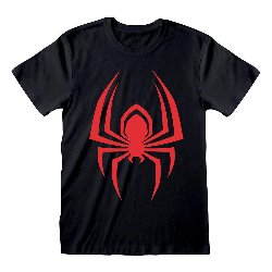 Marvel - Miles Morales Hanging Spider Black T-Shirt
(M)