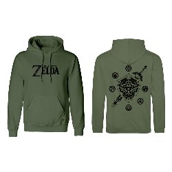 The Legend of Zelda - Logo and Shield Hoodie
(M)