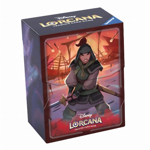 Ravensburger Deck Box - Disney Lorcana:
Mulan