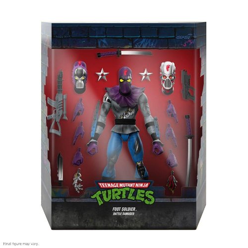 Teenage Mutant Ninja Turtles: Ultimates - Foot
Soldier (Battle Damaged) Action Figure (18cm)