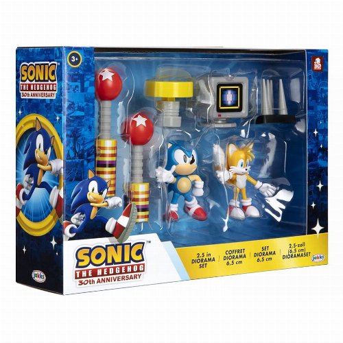 Sonic the Hedgehog - Sonic & Tails Diorama Set
(6cm)