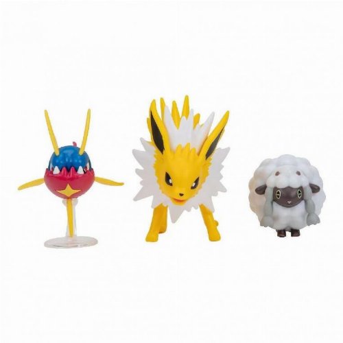 Pokemon - Carvanha, Woolo & Jolteon Φιγούρες
(5-8cm)