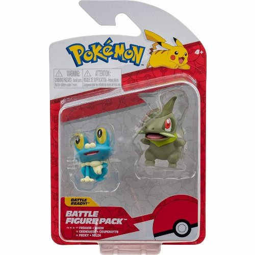 Pokemon - Froakie & Axew Φιγούρες
(6cm)