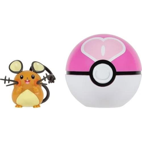 Pokemon Clip 'N' Go - Love Ball with Dedenne
Battle Figure (5cm)