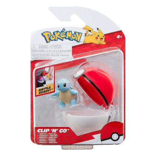 Pokemon Clip 'N' Go - Poke Ball with Squirtle
Battle Figure (5cm)