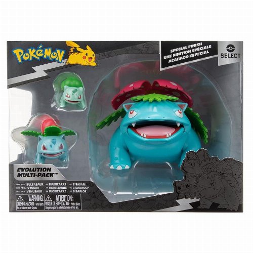 Pokemon: Select - Bulbasaur, Ivysaur & Venusaur
Evolution Multi-Pack Φιγούρες (8cm)