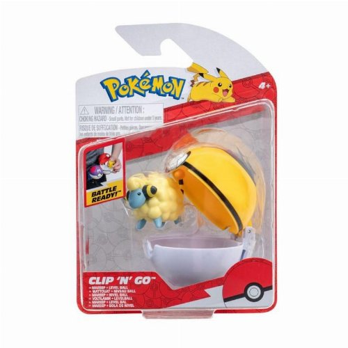 Pokemon Clip 'N' Go - Level Ball with Mareep
Battle Figure (5cm)