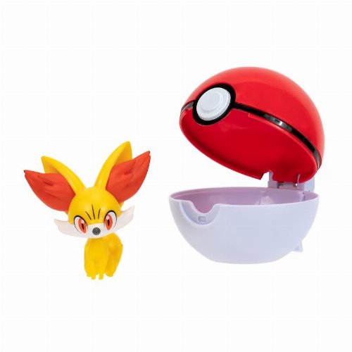 Pokemon Clip 'N' Go - Poke Ball with Fennekin Φιγούρα
(5cm)