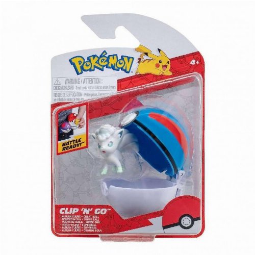 Pokemon Clip 'N' Go - Great Ball with Alolan
Vulpix Battle Figure (5cm)