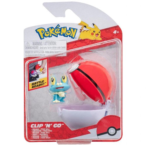 Pokemon Clip 'N' Go - Poke Ball with Froakie
Battle Figure (5cm)