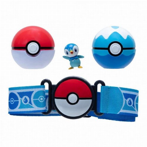 Pokemon Clip 'N' Go - Poke Balls & Belt with
Piplup Φιγούρα (5cm)