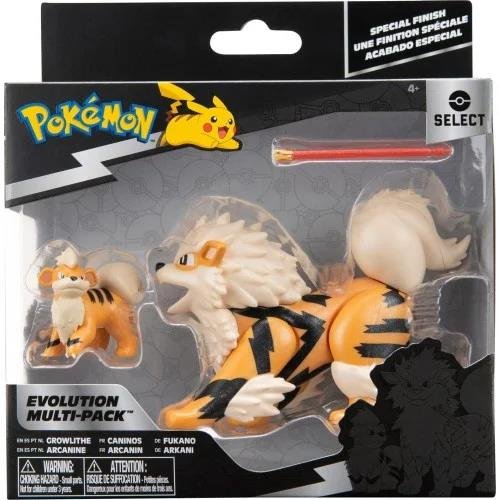 Pokemon Evolution Multi-Pack: PICHU, PIKACHU & RAICHU *Special Finish*  Figures!