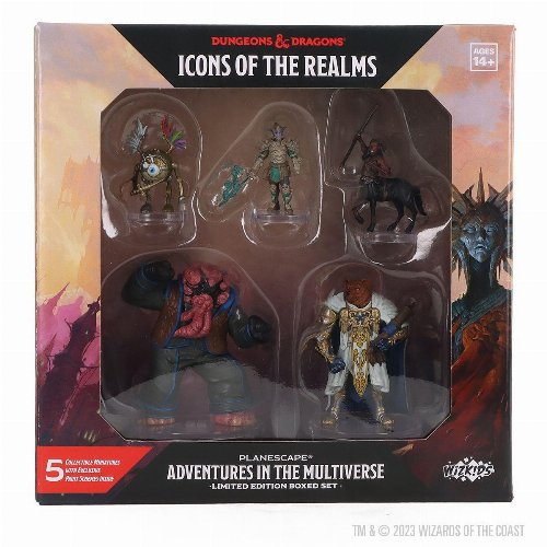 Dungeons & Dragons Icons of the Realms Premium Σετ
Μινιατούρες - Planescape: Adventures in the Multiverse (Limited
Edition)