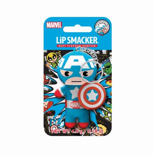 Lip Smacker: Marvel - Captain America Μπρελόκ Lip Balm
(4gr)
