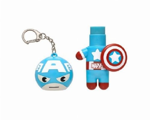 Lip Smacker: Marvel - Captain America Keychain
Lip Balm (4gr)
