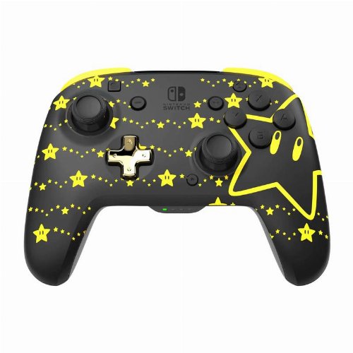 NSW - Official Wireless Controller (Glow in the
Dark Super Mario Stars)