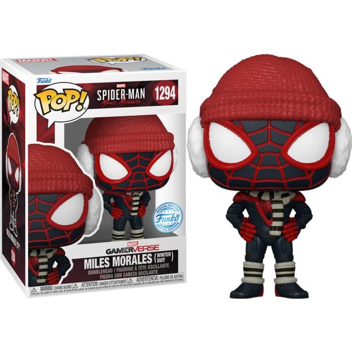 Marvel Spider-Man Funko Pop! Vinyl Miles Morales Tracksuit – GeekCore
