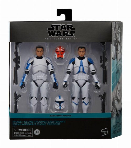 Star Wars: Ahsoka Black Series - Phase I Clone Trooper
Lieutenant & 332nd Ahsoka's Clone Trooper 2-Pack Φιγούρα Δράσης
(15cm)