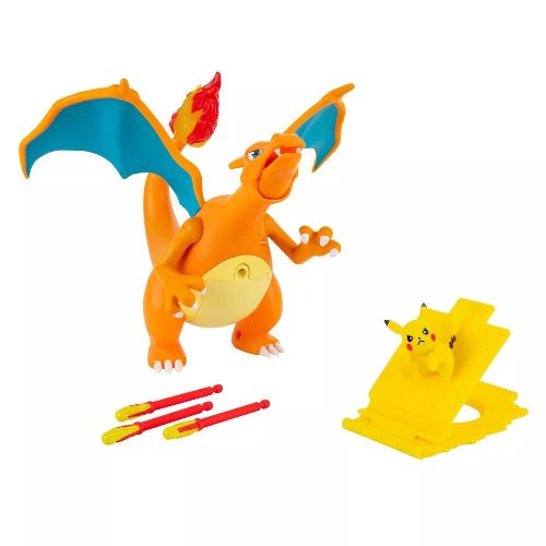 Pokemon - Charizard Flame & Flight Deluxe
Action Figure with Light & Sound Function
(15cm)