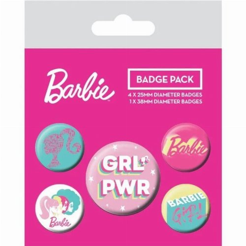 Barbie - Girl Power 5-Pack
Badges