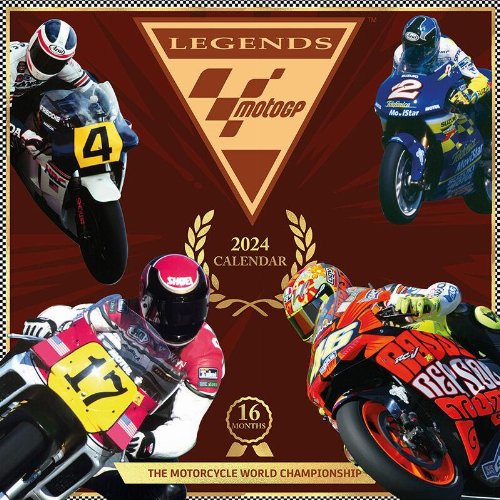 Moto GP - Legends 2024 Ημερολόγιο Τοίχου