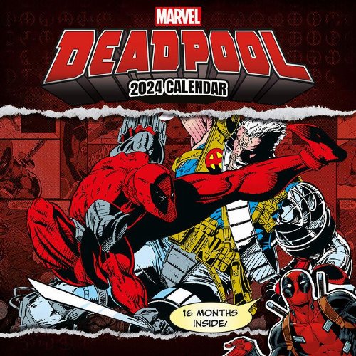 Marvel - Deadpool Comic Book 2024 Ημερολόγιο
Τοίχου