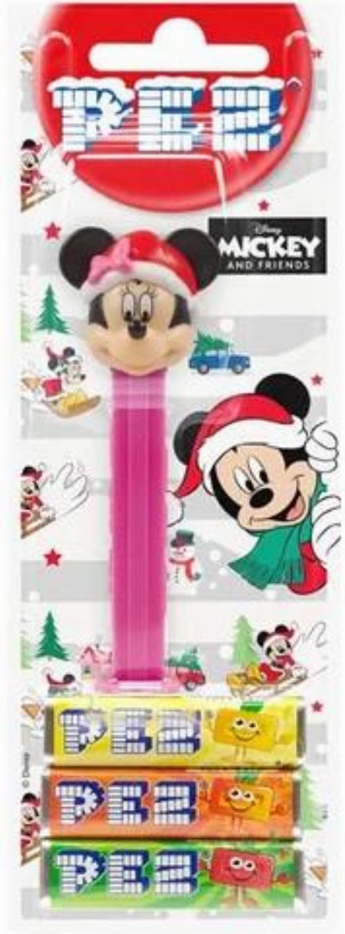 PEZ Dispenser - Christmas: Minnie Mouse with Santa
Hat
