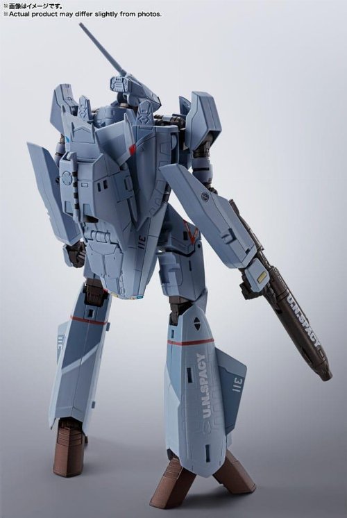 Macross Zero Hi-Metal R - VF-0A Phoenix (Shin
Kudo Use) & QF-2200D-B Ghost Die-Cast Action Figure
(30cm)