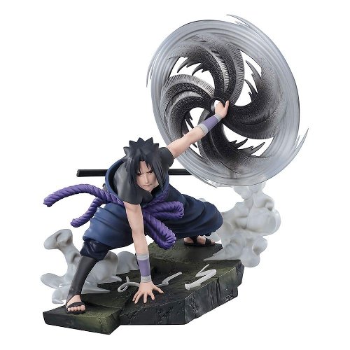 Naruto Shippuden - Sasuke Uchiha (The Light
& Dark of the Mangekyo Sharingan) FiguartsZERO Statue Figure
(24cm)