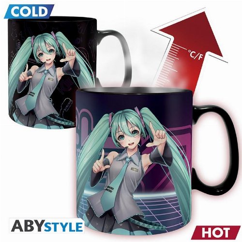 Vocaloid - Hatsune Miku Heat Change Mug
(460ml)