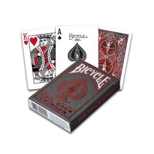 Bicycle - Metalluxe Red Playing
Cards