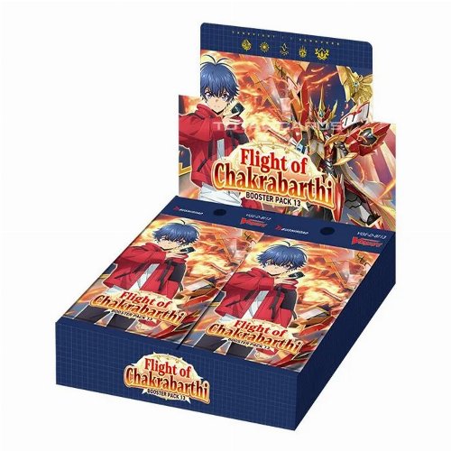 Cardfight!! Vanguard Booster Box (16 boosters) -
will+Dress D-BT13: Flight of Chakrabarthi