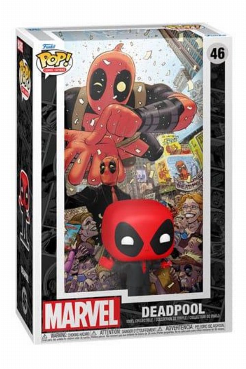 Φιγούρα Funko POP! Comic Covers: Marvel - Deadpool in
Black Suit #46