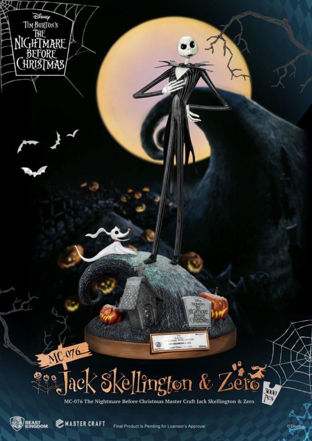 Nightmare Before Christmas 1000-piece jigsaw puzzle from our Nightmare  Before Christmas Puzzles collection, Disney collectibles and memorabilia