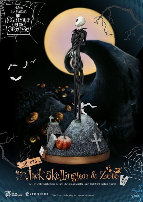 Disney: Nightmare Before Christmas Master Craft - Jack
Skellington & Zero Φιγούρα Αγαλματίδιο (39cm)
LE3000