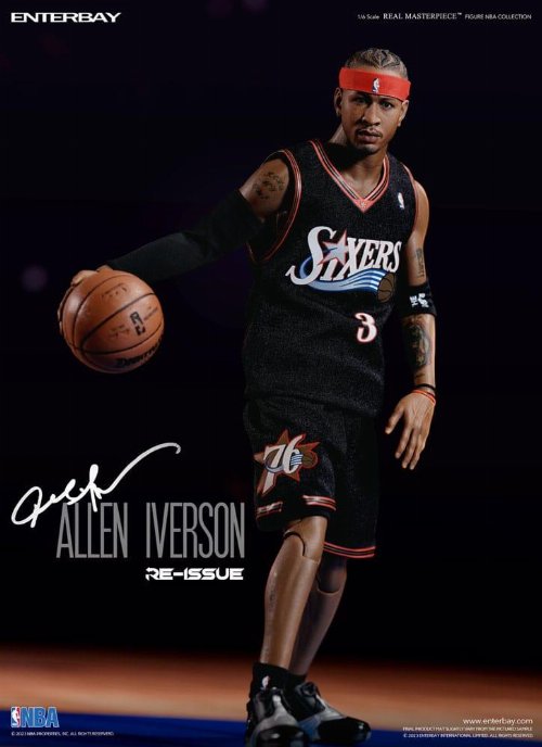 NBA: Collection Real Masterpiece - Allen Iverson 1/6
Φιγούρα Δράσης (30cm) Retro Edition