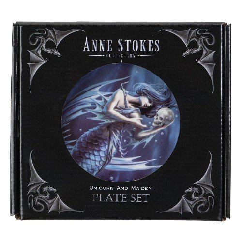 Anne Stokes - Sirenen 4-Pack Σετ Πιάτων
(18cm)