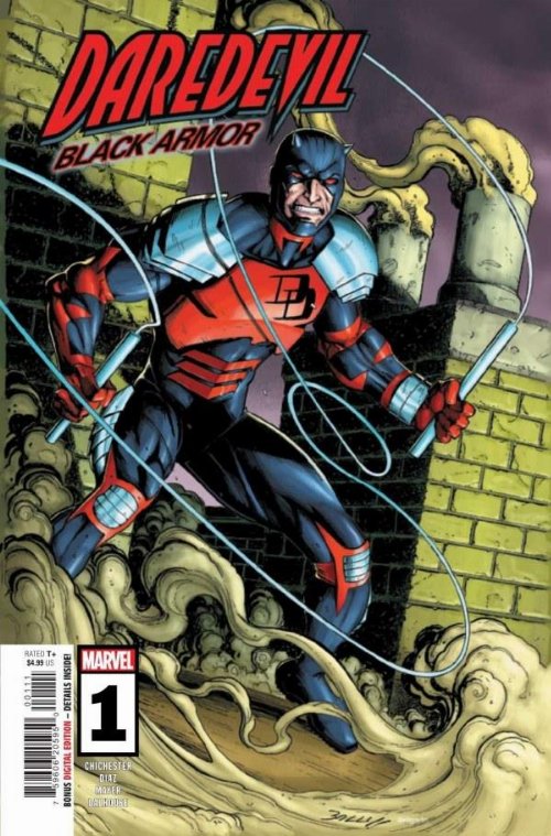 Τεύχος Κόμικ Daredevil Black Armor #1