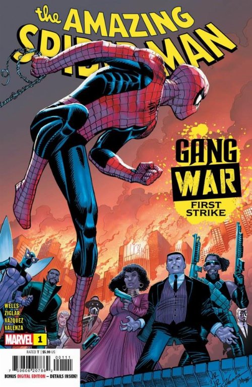 Τεύχος Κόμικ The Amazing Spider-Man Gang War First
Strike #1