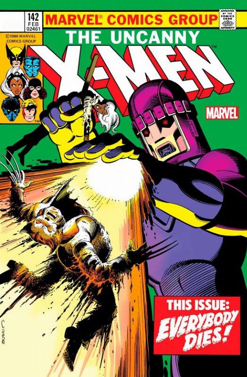 Τεύχος Κόμικ The Uncanny X-Men #142 Facsimile
Edition